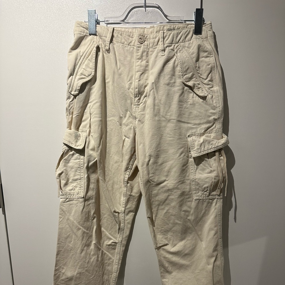 White Cargo Allsaints Pants